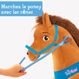 PonyCycle Horse Riding Reins (85 cm) - Blue