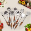9 PCS 304 Stainless Steel Kitchen Cooking Utensils set with