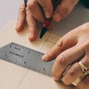Lotsdonxia Adjustable T-Bevel Gauge with Stainless Steel Blade & Dual