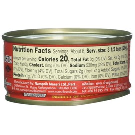 Maesri Thai red curry - 4 oz x 2 cans