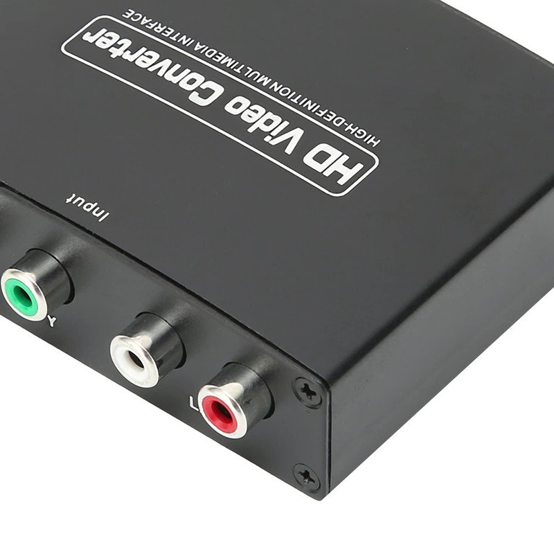 Adaptador de Componente a HDMI, Convertidor de Interfaz Multimedia YPbPr
