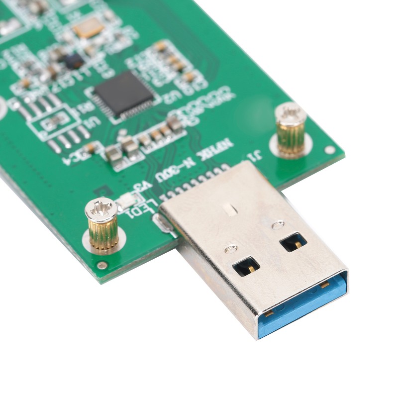 Riser Card PCBA Conveter Adapter MSATA SSD to USB 3.0