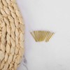 100Pcs Brass Tacks Nails Multi-Sizes Brass Nails Hardware Small Copper