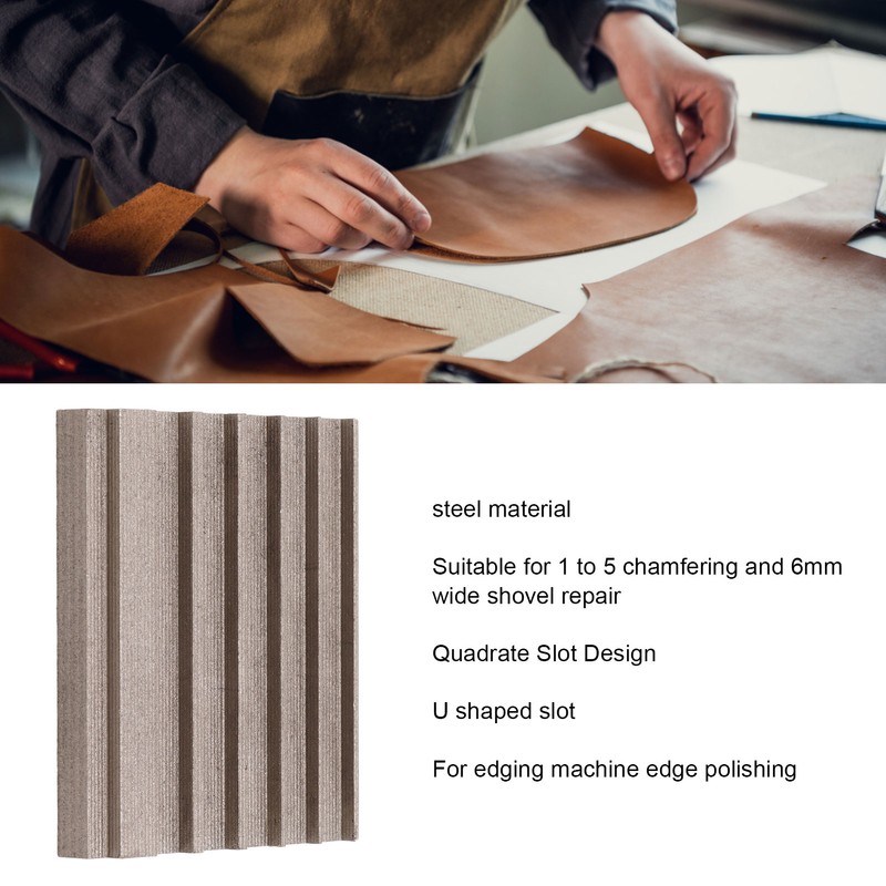 Edge Skiving Grinding Tool DIY Steel Material Durable Convenient Leather