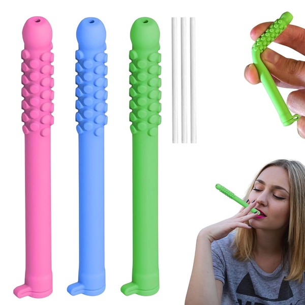Chewable Essential Oil Breath Stick, Chewable Breather Stick with Essential