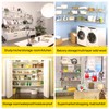 Adjustable Shelf Bracket 40 Inch 8 Pack Silver Shelf Pilaster