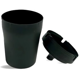 Large JUMBO Car Smokeless Ashtray with Lid – Fits SUV and Truck Cup Holders – Durable Plastic, Smoke-Reducing Design – Portable, Easy to Clean – Ideal for Larger Vehicles