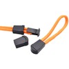 KEEJEA 10 Pack Zipper Pulls Clip Buckle Cord Rope Ends