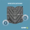 Klymit V Seat, Lightweight Inflatable Travel Cushion, Best for Camping,