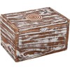 GURU SHOP Jewellery Box, Wooden Box, Rectangular Model 1, Size: