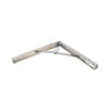 Amig - Shelf Bracket Stainless Steel Model 8 | Folding