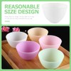 FOMIYES Spa Kit Silicone Bowl 5pcs Facial Masks Mixing Bowl