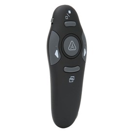 Presentation Clicker, Ergonomic Handhold Presentation Remote Wide Application Multi Functions for Meeting for Speech for Class