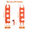 Upgrade 2 Piece Key Solar Wrench Tool, MC4 Solar Plug