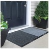 SINOPED 17.7 * 31.5 inch Doormat with Dry and Wet