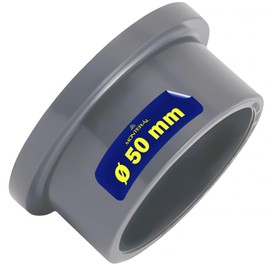 Flange Coupler PVC U Ø 50 mm Used for Joining Two Pipes with Glue - Warranty 10 Years – MONTERAL