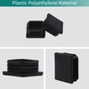 2 2X2 Inch Square Plastic Plug Tubing End Cap 10