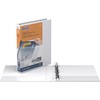 Stride® QuickFit® Angle D-Ring View Binders, 225-Sheet Capacity, 1" Rings,