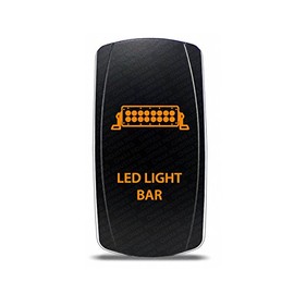 CH4x4 Rocker Switch Led Light Bar Symbol - Amber LED