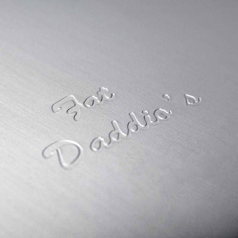 Fat daddio de aluminio anodizado redonda para tarta sartenes, Plateado,
