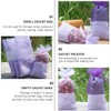 Healeved Empty Lavender Sachets Bag - 12 Pcs Drawstring Pouch
