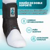 ASO Ankle Stabilizer, Black, Medium