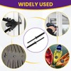 SATUY 100 Pcs 3/16" x 1" Tri-Fold Exploding Pop Rivets,