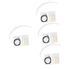 Healvian 4sets Eyebrow Ruler Tool Transparent Leveling and Symmetrical Measuring Tool for Accurate Eyebrow Positioning and Tattooing for Beginners and Professionals