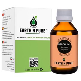 Earth N Pure Babchi Oil (Bakuchi Seed Oil) 100 ML