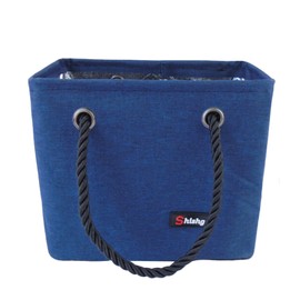 DIZLAS Spa Bag, Hot Spring Bag, Bath Set, Bath Mesh (Navy)