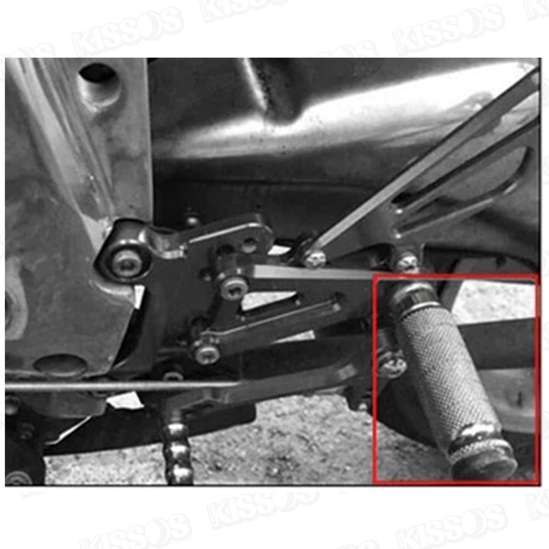 Foot Pegs Step Bar Bike Step Tandem Step Pedal Knurled