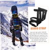OHPHCALL Adjustable Ski Strap for Outdoor Snowboard Harness Comfortable Carrying