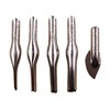 Speedball Linoleum Cutters - 5 Assorted Carving Printmaking Cutter Types,
