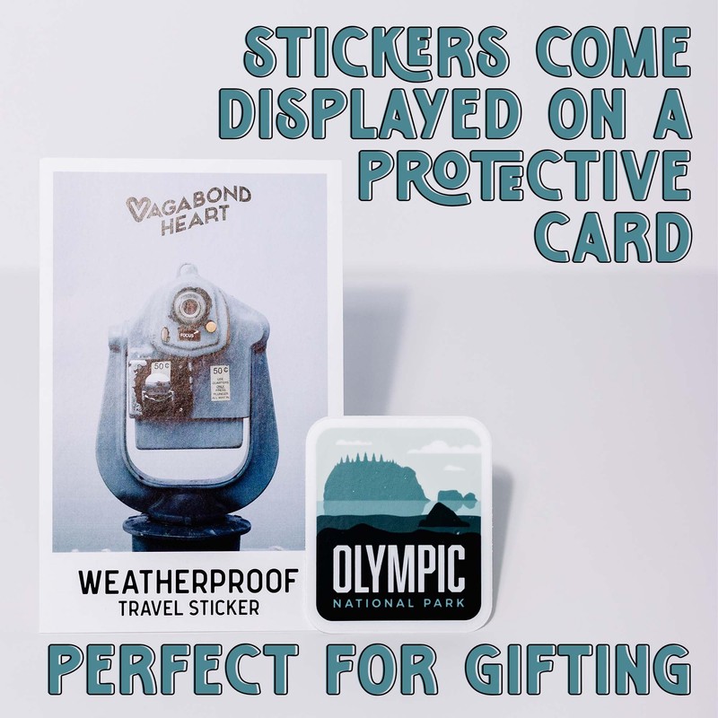 Vagabond Heart Voyageurs National Park Weatherproof Vinyl Sticker