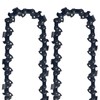 Opuladuo 2PC 8 Inch Polesaw Chain for Black & Decker