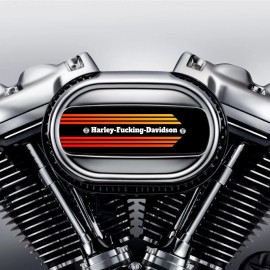 Kustom Cycle Parts Harley F*cking Davidson Retro Look Air Cleaner Insert. Replaces Stock Insert M8