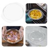 KICHOUSE Glass Microwave Cover Anti Splash Lid for Microwave Oven