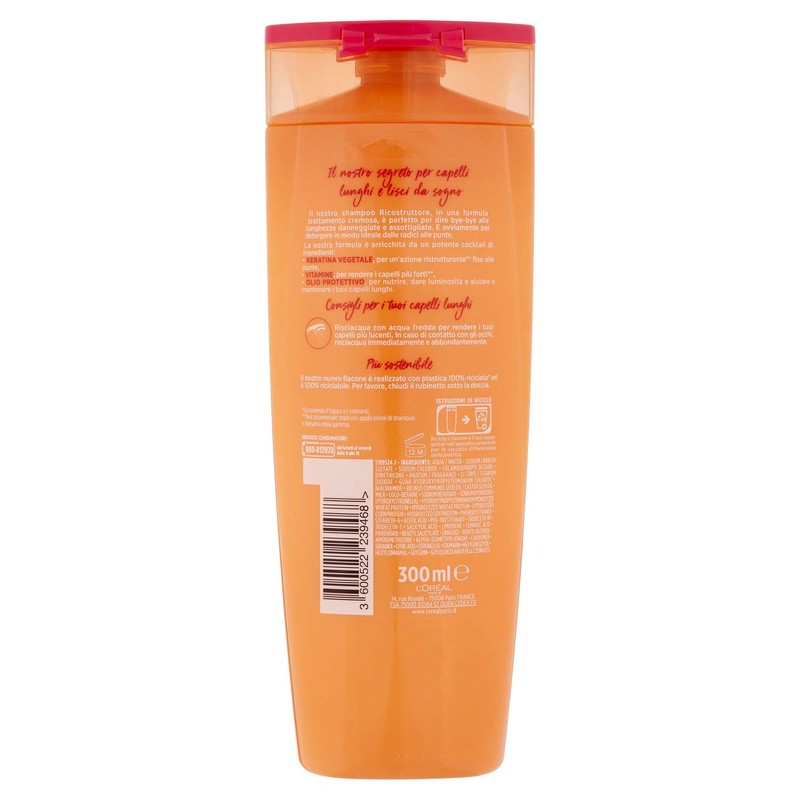 L'Oréal Paris Elvive Lisci Keratina [Mk] Velvety Soft Hair Shampoo