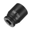 sourcing map 4 Point Square Socket 1/2" Drive 18mm Metric