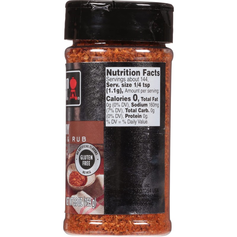 Weber Cowboy Seasoning, 5.6 Ounce Shaker