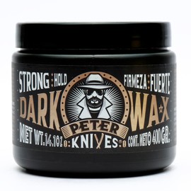 Cera gel Dark Wax Cubrecanas para peinar cabello barba y bigote| 400 gr