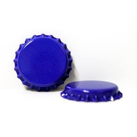North Mountain Supply Beer Bottle Crown Caps - Blue - Oxygen Barrier - 150 Count