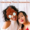 Funny Sunglasses, 1 Pcs Party Glasses Poop Shape, Novelty Party