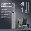 SupMaKin Fresh Meat Slicer, Thickness Adjustable 2 or 4 mm,