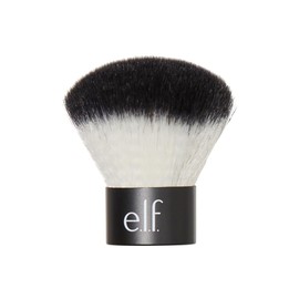 e.l.f. Kabuki Face Brush, Travel-Sized Makeup Brush For Precise & Controlled Application On-The-Go, Vegan & Cruelty-Free
