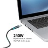 240W New Gan Slim Style AC Charger for Dell Alienware