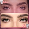 Veleasha False Eyelashes Wispy Faux Mink Lashes Fluffy Handmade Fake