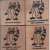 Hauke Trade Raccoon Stamp for Teacher and School on Homework
