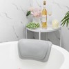 Lonkenn Bath Pillow, Ergonomic Bath Pillow, Stylish PU Bath Pillow