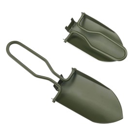 Molyorch Mini Klappspaten Gartenschaufel, Klappspaten Gartenschaufel Klein, Mini Handschaufel Schaufel, für Outdoor Wandern, Gartenkelle Blumenkelle tragbar Hand-Schaufel mit Tragetasche